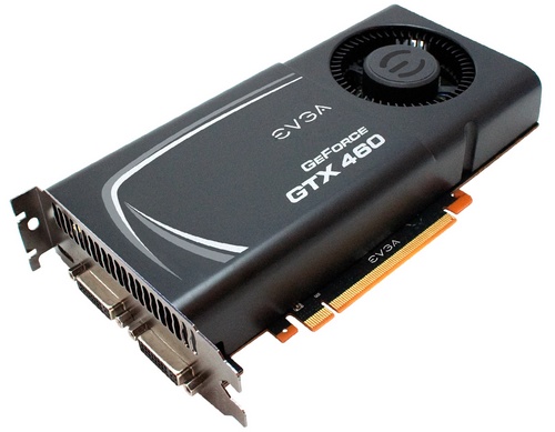 EVGA GTX 460 1GB EE External Exhaust video card picture