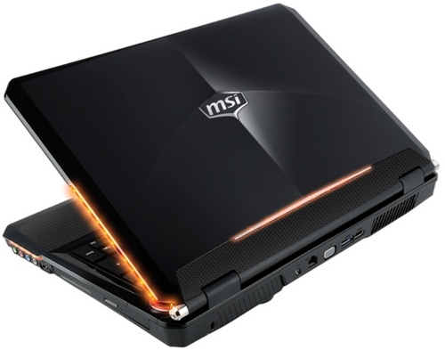 MSI GT660 gaming laptop picture