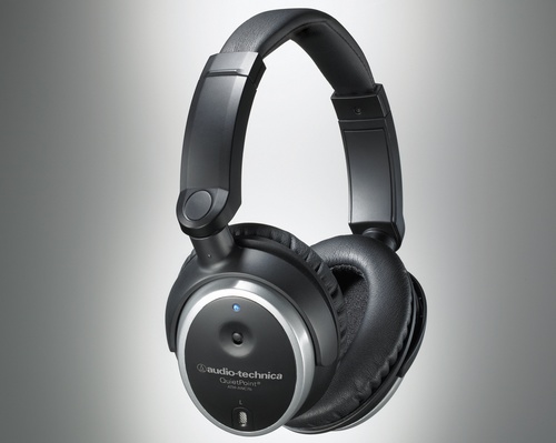 Audio-Technica ATH-ANC7b QuietPoint active noise cancelling headphones picture