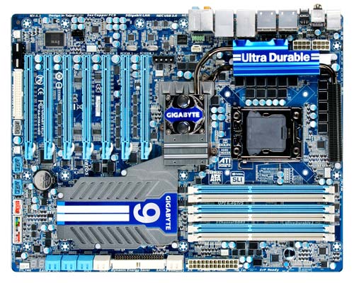 Gigabyte GA-X58-UD9 motherboard picture