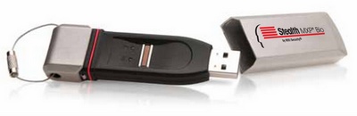 MXI Security Stealth MXP Bio encrypted USB key picture
