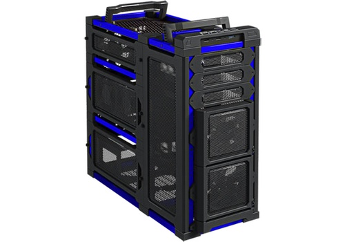 Antec LanBoy Air Blue Mid Tower gaming case picture