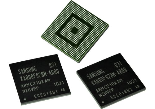 Samsung Dual CORTEX A9 ARM dual core processor picture