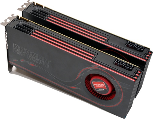 AMD Radeon HD 6870 graphics card CrossFireX image
