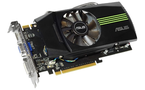 Asus ENGTS 450 DirectCU TOP NVIDIA GeForce GTS 450 graphics card picture