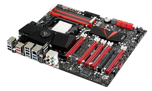 Asus ROG Crosshair IV Extreme Lucid Hydra AM3 motherboard image
