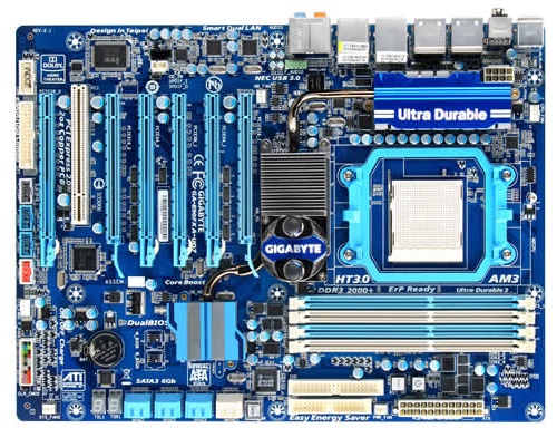 Gigabyte GA-890FXA-UD7 AMD AM3 890FX motherboard image