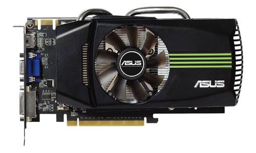 ASUS GeForce GTS 450 DirectCU TOP graphics card image