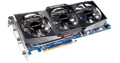 GIGABYTE GeForce GTX 480 SOC overclocked graphics card image