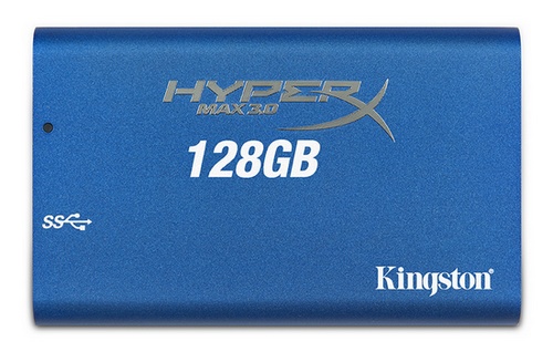 Kingston HyperX Max 3.0 128GB external USB 3 SSD drive image