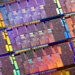 Intel Sandy Bridge processor die image