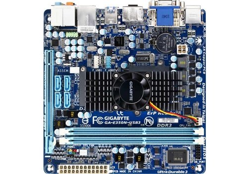 GIGABYTE E350N-USB3 AMD Fusion E350 miniITX motherboard image