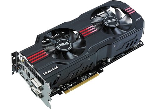ASUS GTX580 DirectCU II ENGTX580 DC II NVIDIA GeForce GTX 580 video graphics card image