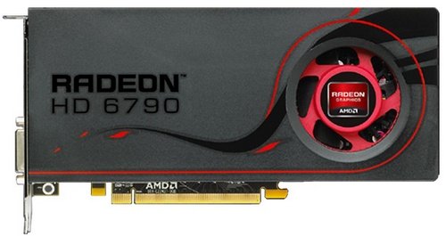 AMD Radeon HD 6790 video graphics card image