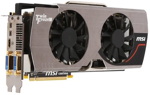 MSI Radeon HD 6970 Lightning video card image