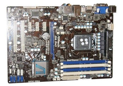 ASRock Intel Z68 Pro3 motherboard image