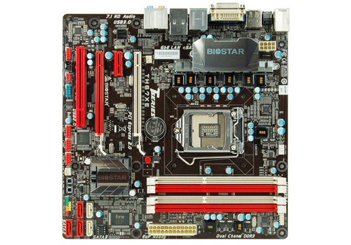 Biostar TH67XE Intel LGA1155 microATX motherboard image