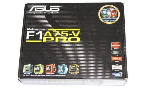 ASUS F1A75-V Pro AMD Llano A75 motherboard image