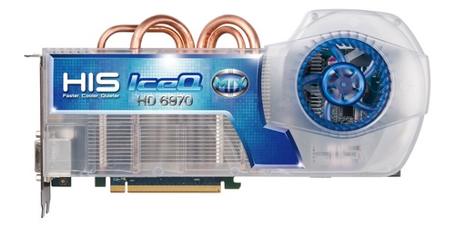 HIS 6970 IceQ Mix AMD Radeon HD video card image