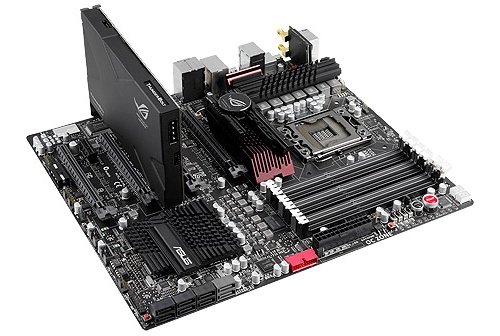 ASUS Rampage III Black Edition Intel X58 LGA1366 motherboard image