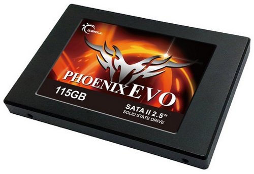 GSkill Pheonix Evo 115GB SSD Solid State Drive image