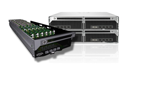 HP Project Moonlight ARM low power high density server image