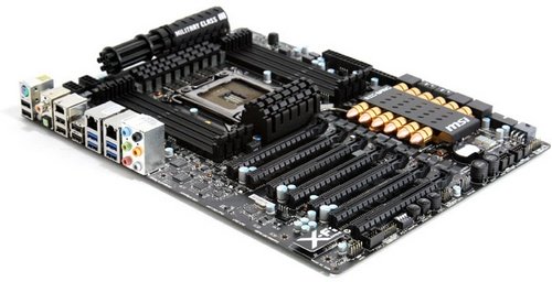 MSI X79 Big Bang XPower II Intel X79 LGA 2011 motherboard image