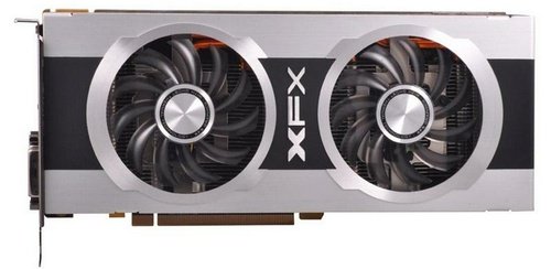 XFX Double D Black Edition Radeon HD 7870 video card image